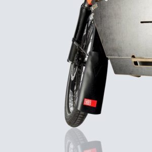 FAHRER Berlin Spritzschutz Latz E-Plus Schutzblechbreite 70 – 90 mm schwarz