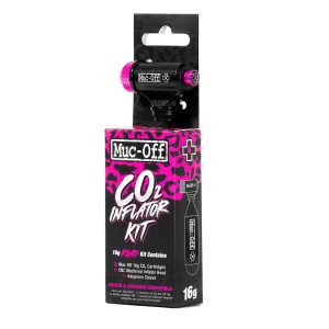Muc-Off Kartuschenpumpe CO2 Road Inflator Kit schwarz