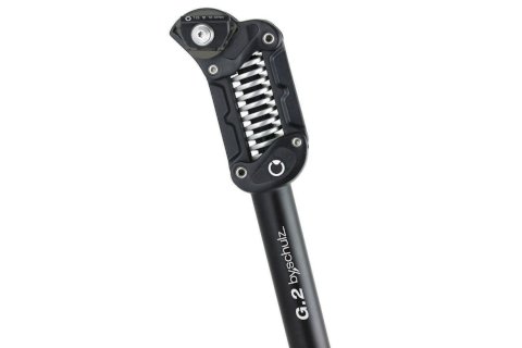 by.schulz Federsattelstütze Parallelogramm G.2 LT standard 80-105 kg 34,9 mm schwarz 480 mm