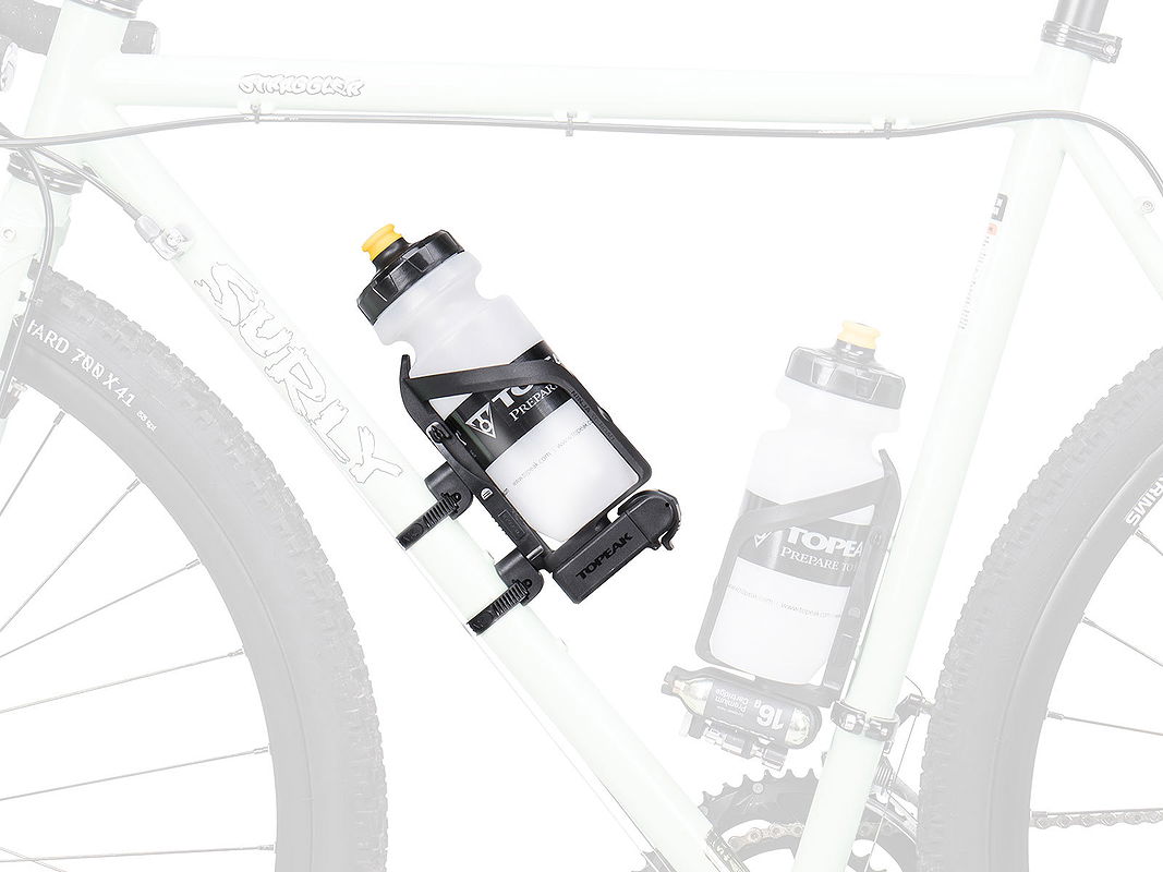 Topeak Adapter für Flaschenhalter VersaMount (2er Set) schwarz