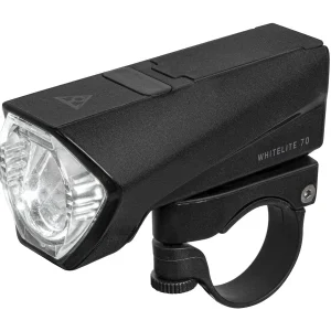 Topeak LED Akkufrontleuchte WhiteLite 70 GoPro® Mount Adapter schwarz
