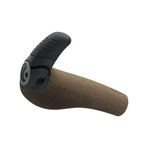 Ergon Lenkergriff GP2-S Evo Bio Kork mit Bar Ends kork/schwarz Small  lang/lang regular