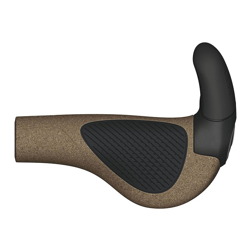 Ergon Lenkergriff GP2-L Evo Bio Kork mit Bar Ends kork/schwarz Large lang/lang regular