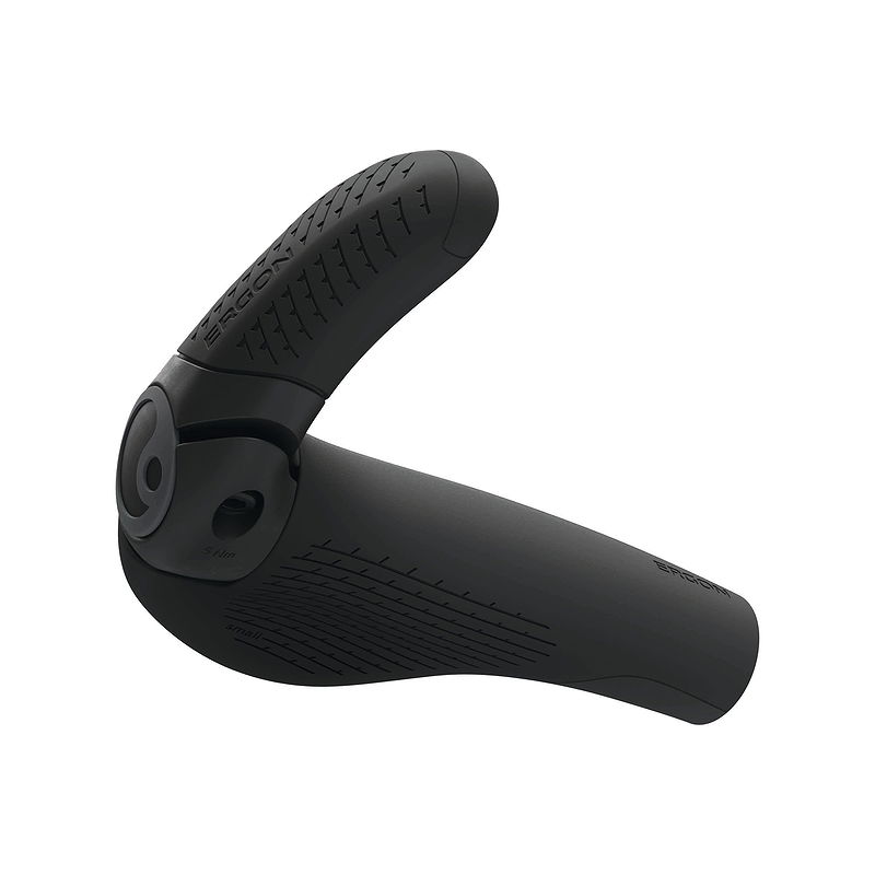 Ergon Lenkergriff GP3-S Evo mit Bar Ends schwarz/grau Small lang/lang regular