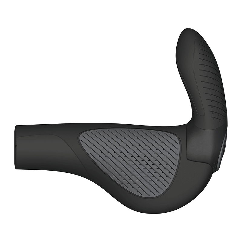 Ergon Lenkergriff GP3-L Evo mit Bar Ends schwarz/grau Large lang/lang regular