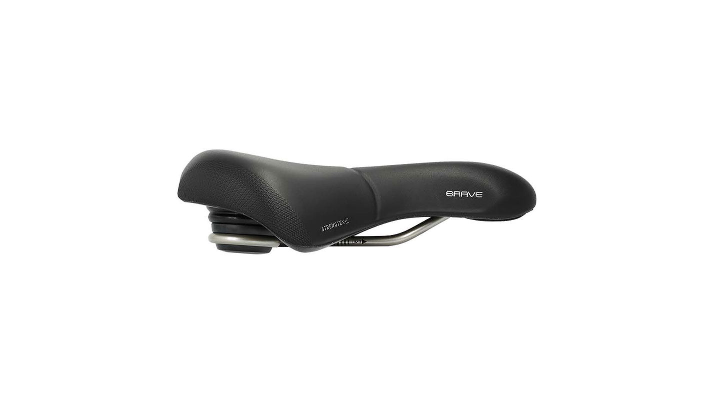 Selle Royal City Sattel Brave Stracciatella Relaxed 90° L250 x B230 mm / 640 g Unisex Model