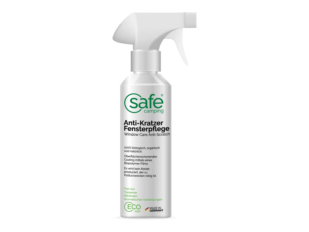 SAFE CAMPING Anti-Kratzer Fensterpflege – 250mL