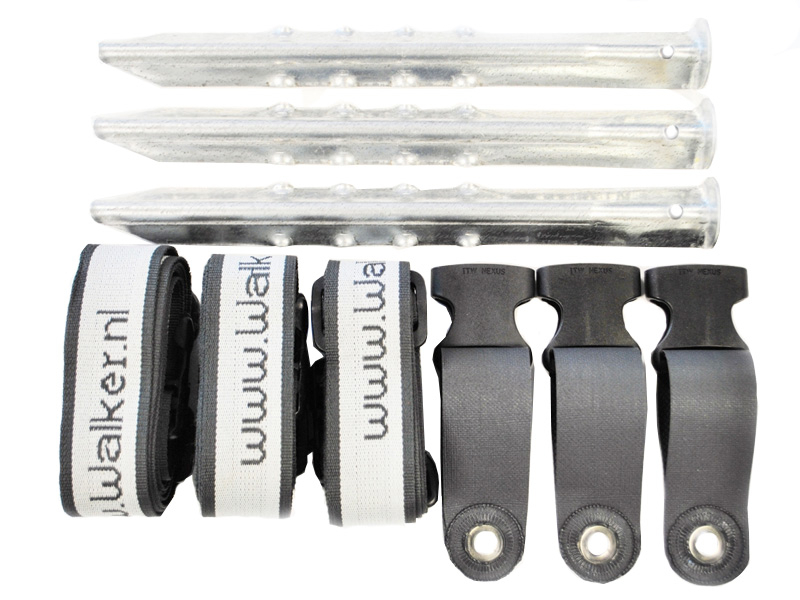Walker Easy-Lock 3-teiliges Sturmbänderset