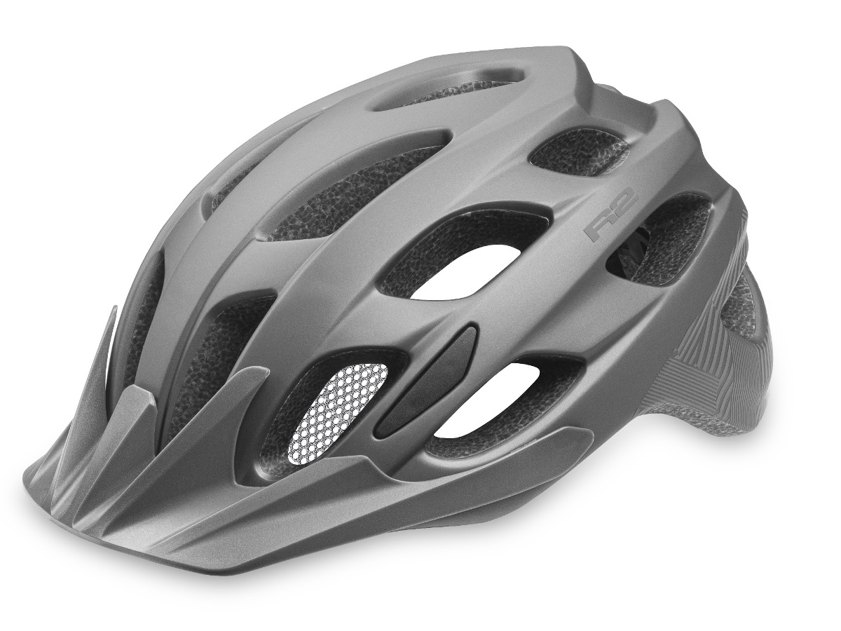 R2 Cliff Grey Fahrradhelm – Größe S