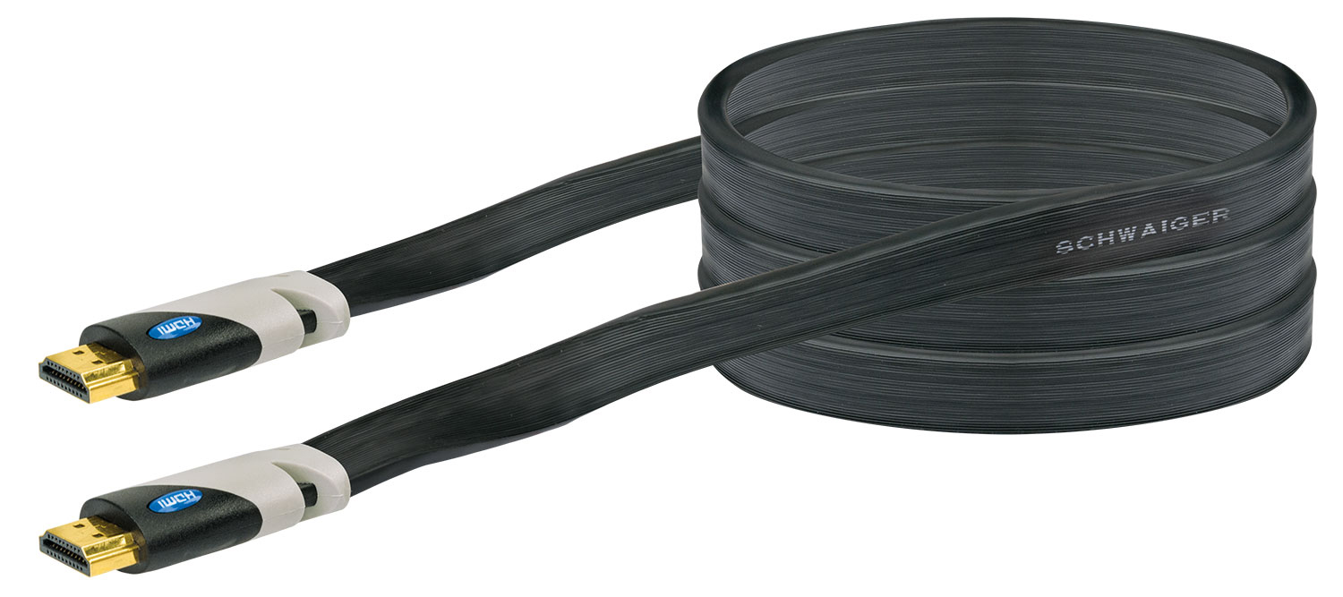Schwaiger HDMF15 1,5 Meter High Speed HDMI-Kabel mit Ethernet