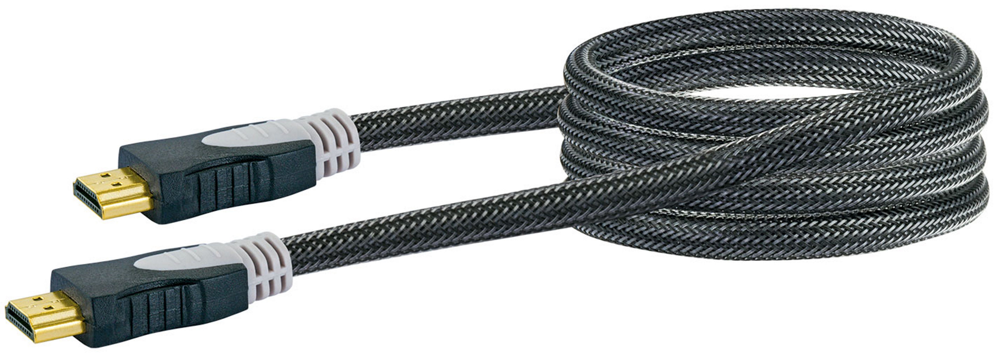 Schwaiger HDM0150G High Speed 1,5 Meter HDMI Kabel