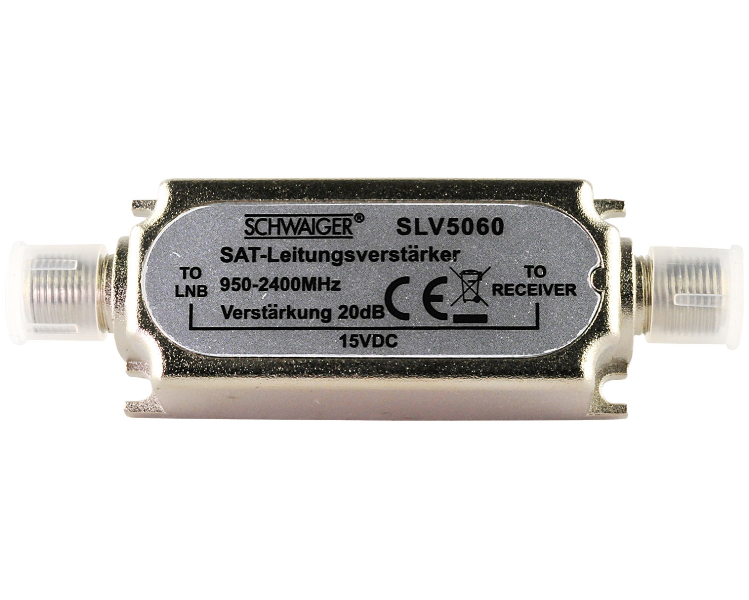 Schwaiger 20dB SAT-Leitungsverstärker