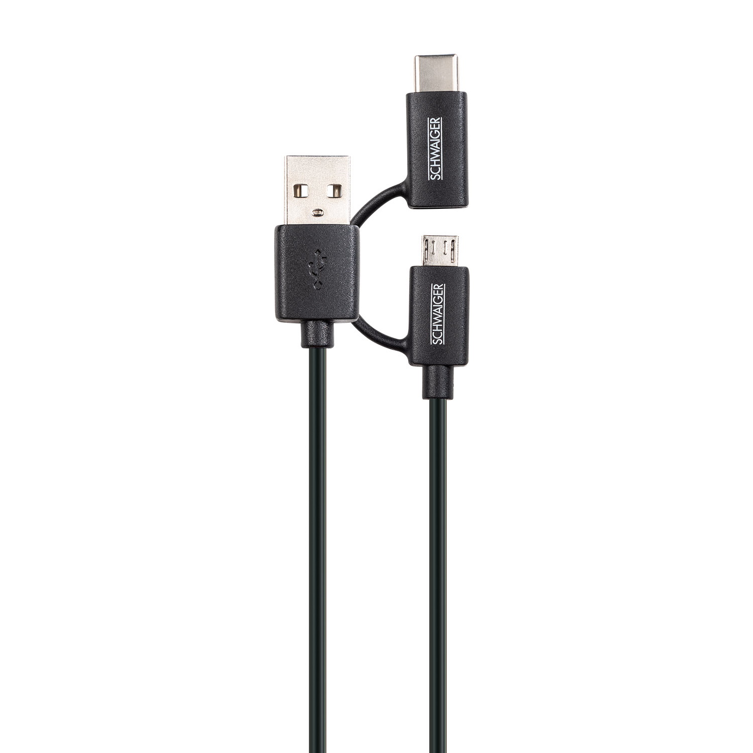 Schwaiger CK3112 1 Meter 3 in 1 Adapterkabel