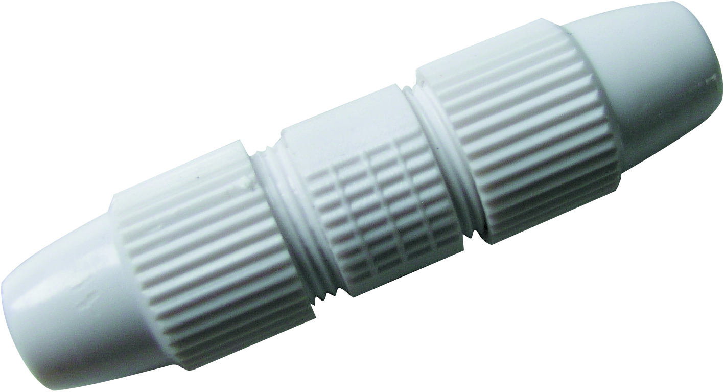 Schwaiger KVB36 weißes Koax-Kabelverbinder