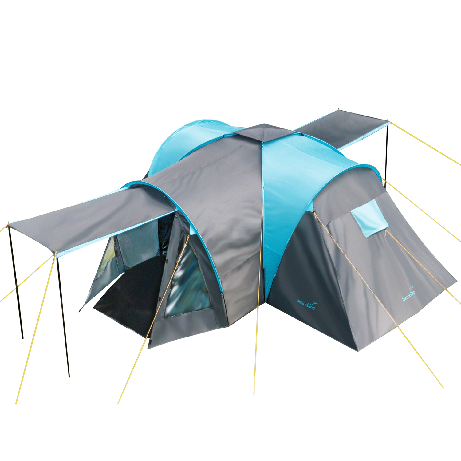 Skandika Hammerfest 4 Plus Kuppelzelt – blau