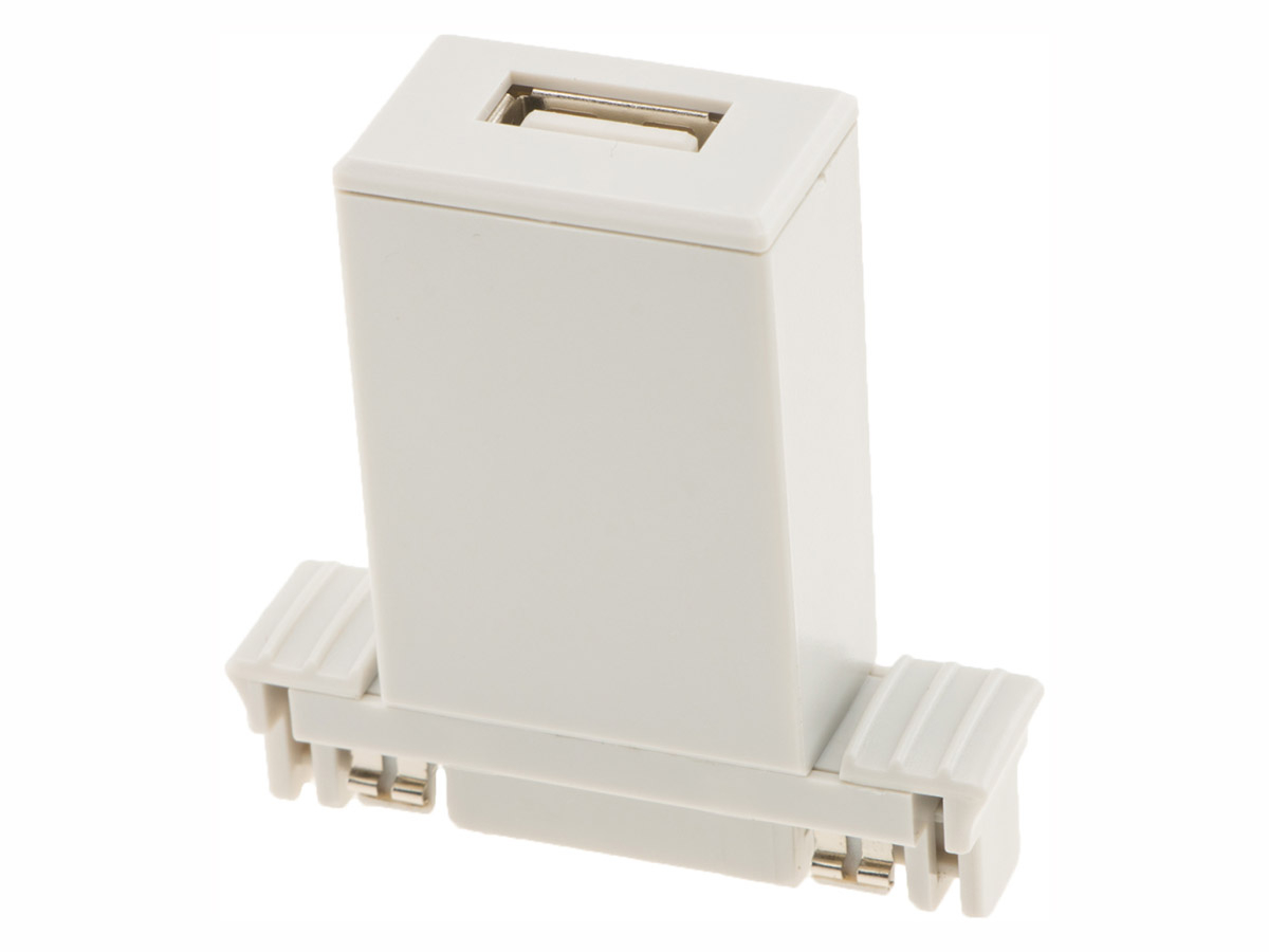 BBA Rialto USB-A-Adapter für Schiene – white