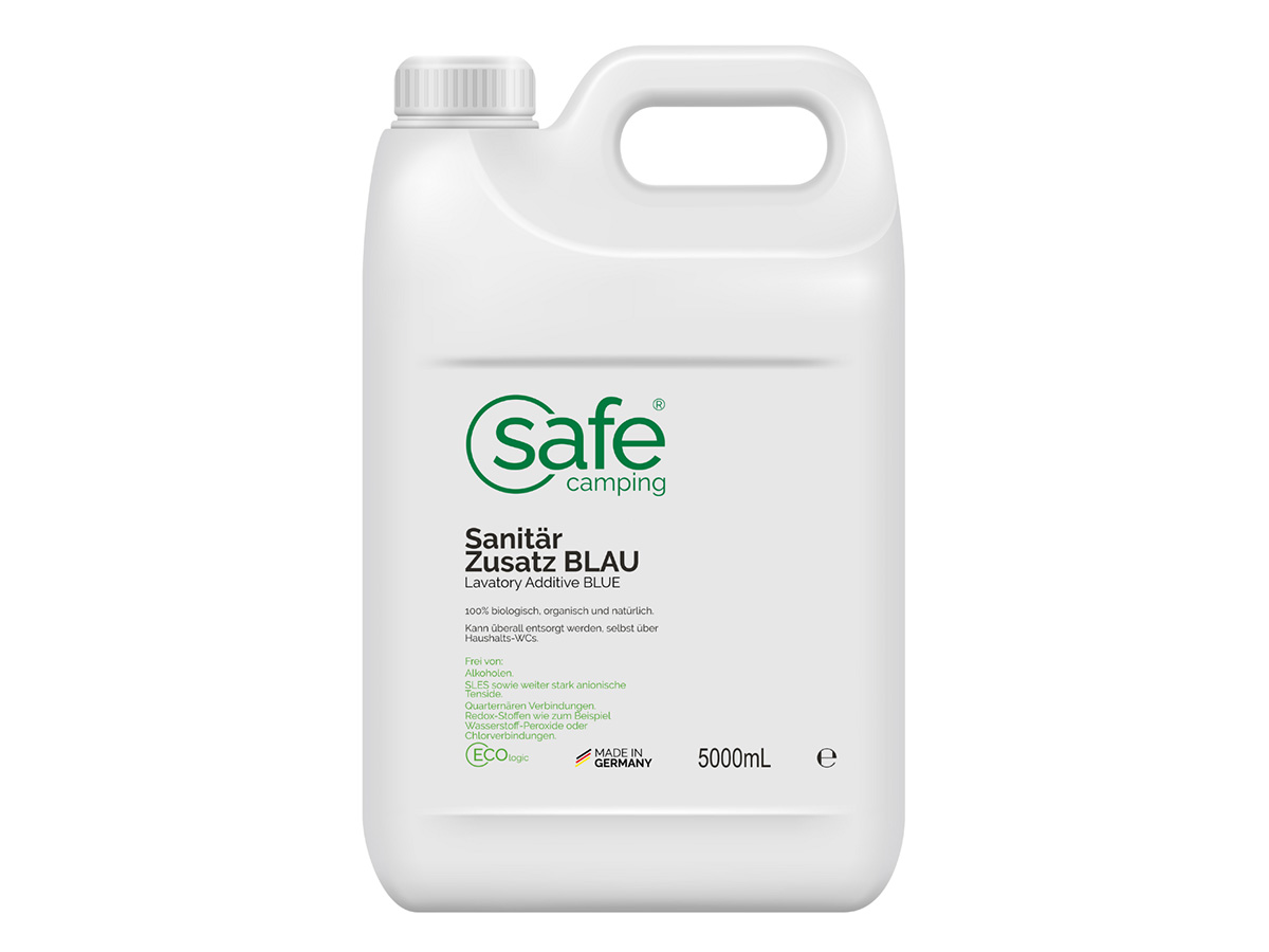 SAFE CAMPING Sanitär-Zusatz BLUE – 5000mL
