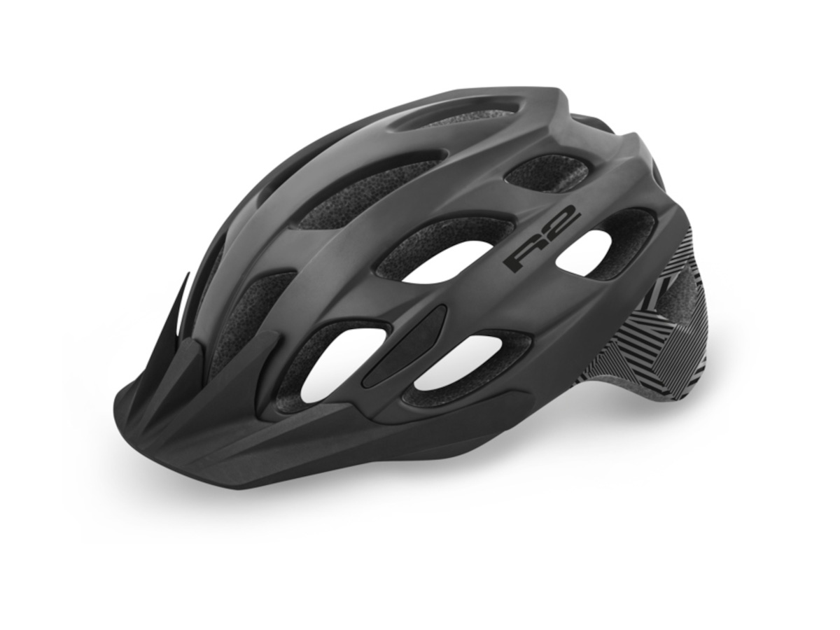 R2 Cliff Black Fahrradhelm – Größe M