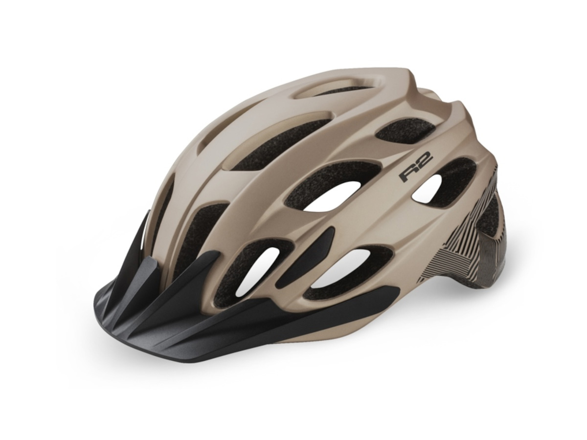 R2 Cliff Brown Fahrradhelm – Größe S