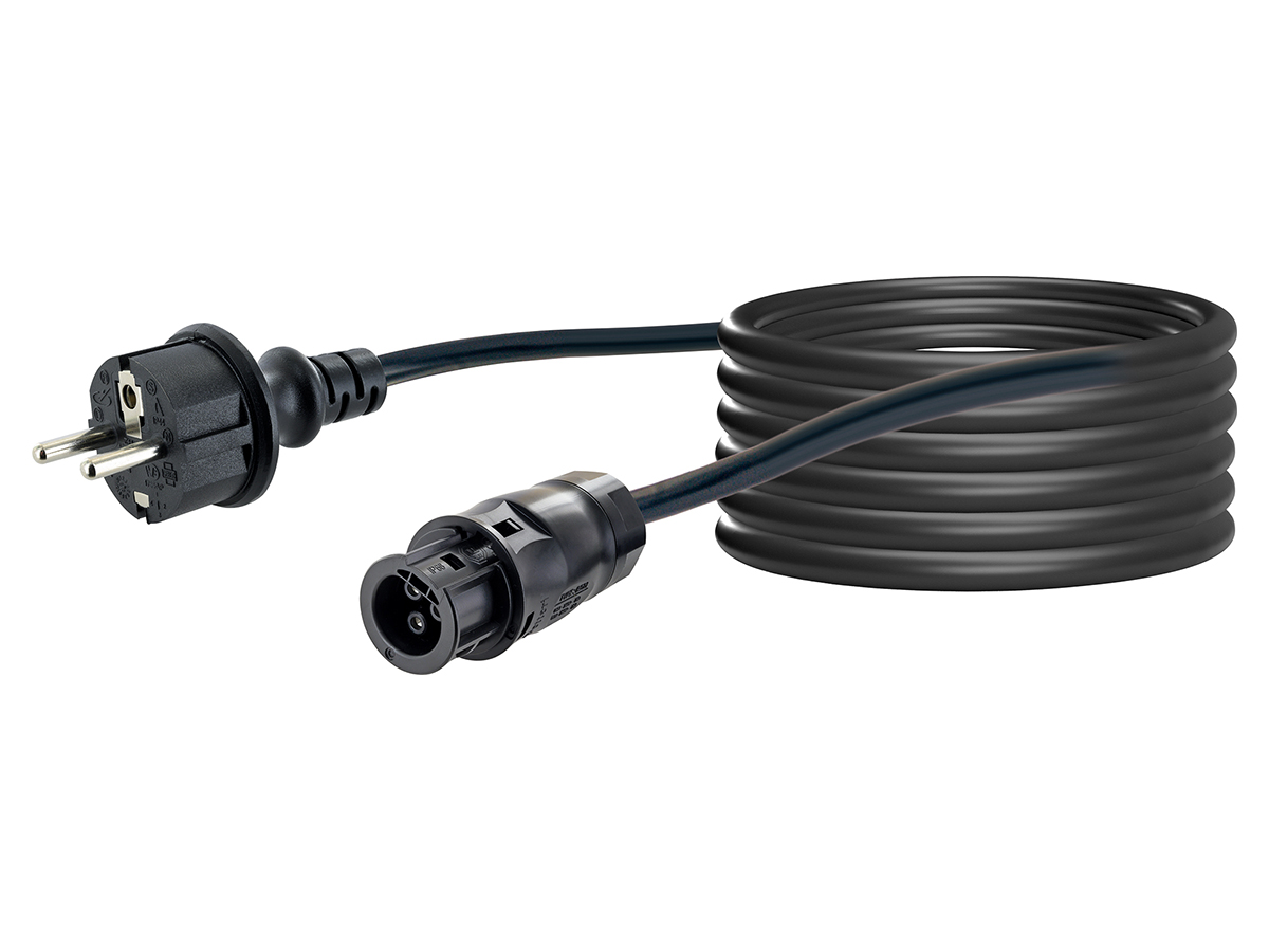 Schwaiger SOSB1000 Betteri Schuko Anschlusskabel – 10 Meter