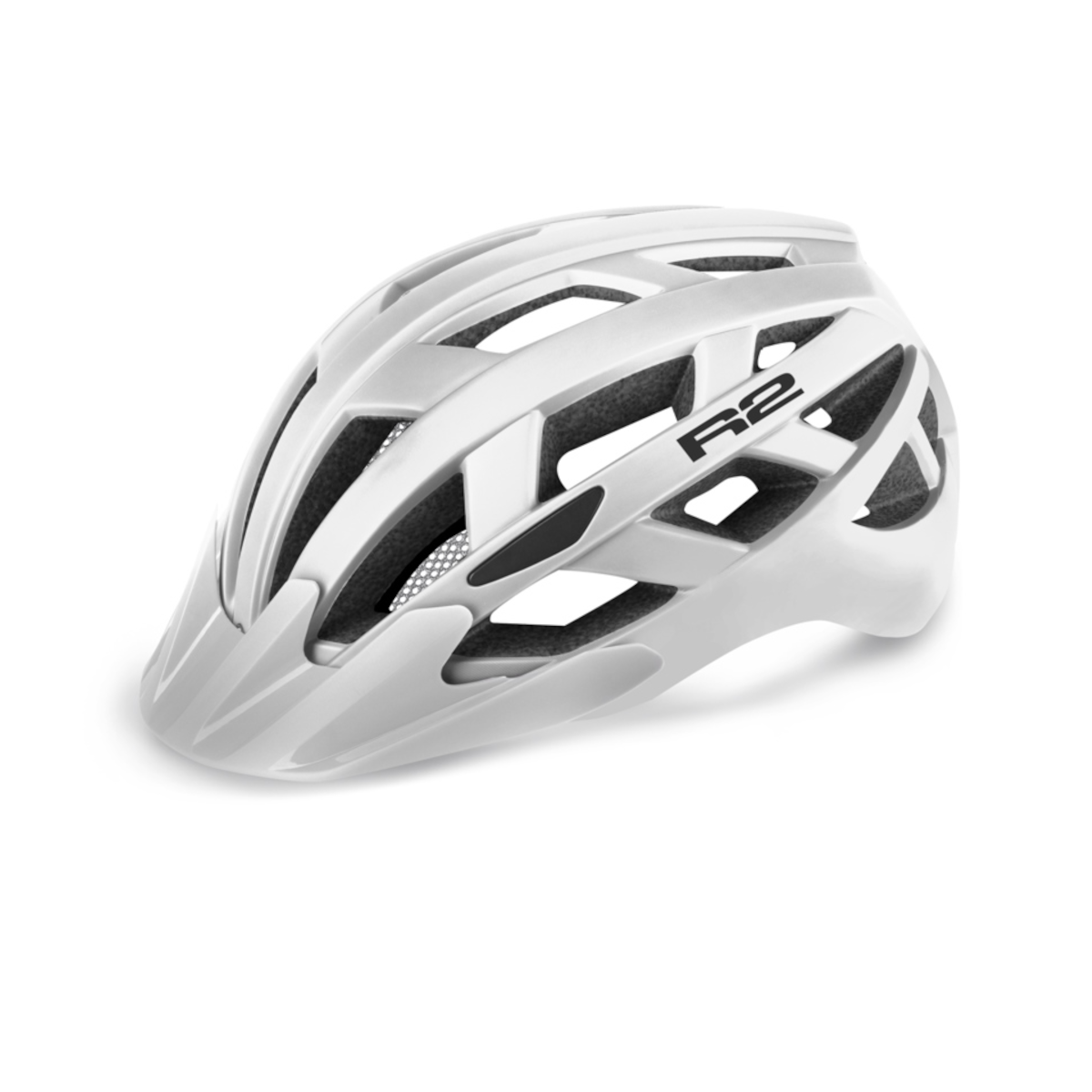 R2 lumen fahrradhelm – weiss