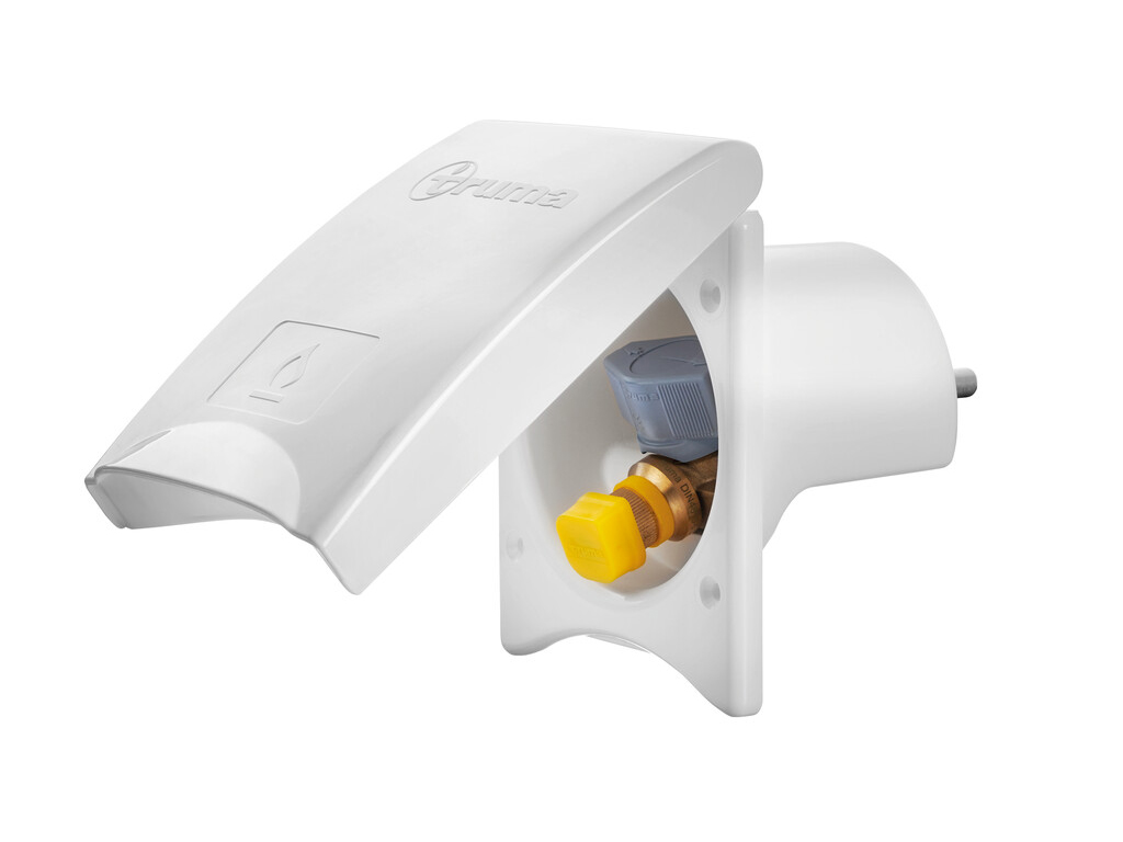 Truma Unterputz-Gaskasten – White