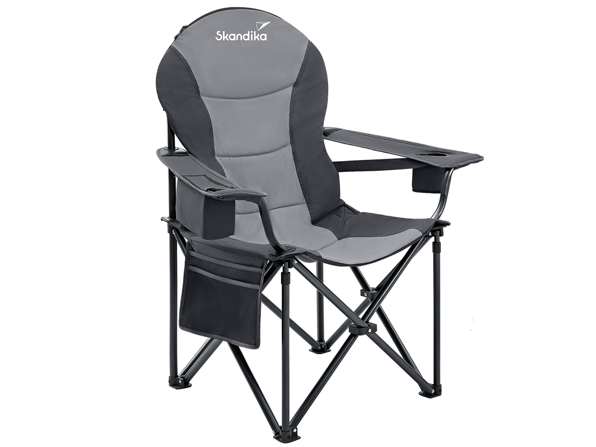 Skandika Relax Comfort Faltstuhl – Grey