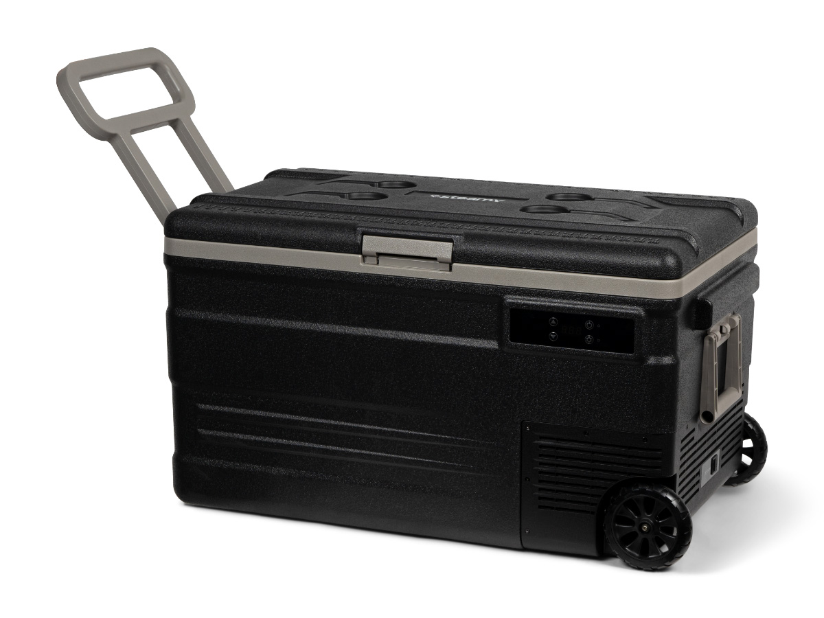 Steamy-E Single Zone 75 Kompressor Kühlbox mit Rollen – 74 Liter
