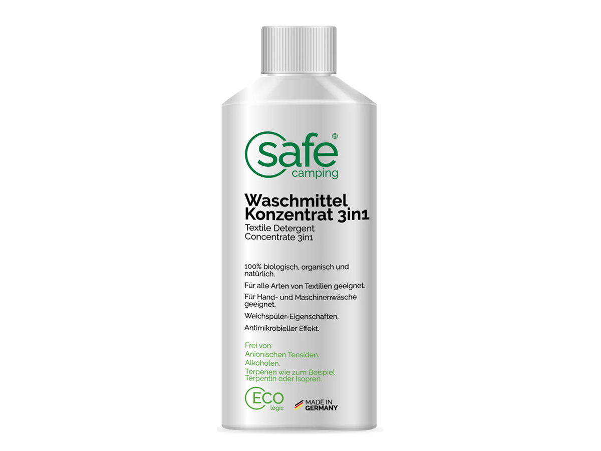 SAFE CAMPING 3in1 Konzentrat Waschmittel – 500mL