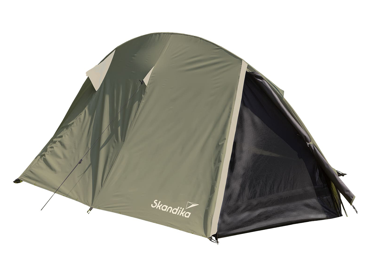 Skandika Hemus 2 Sleeper Trekkingzelt – dunkler Schlafkabine