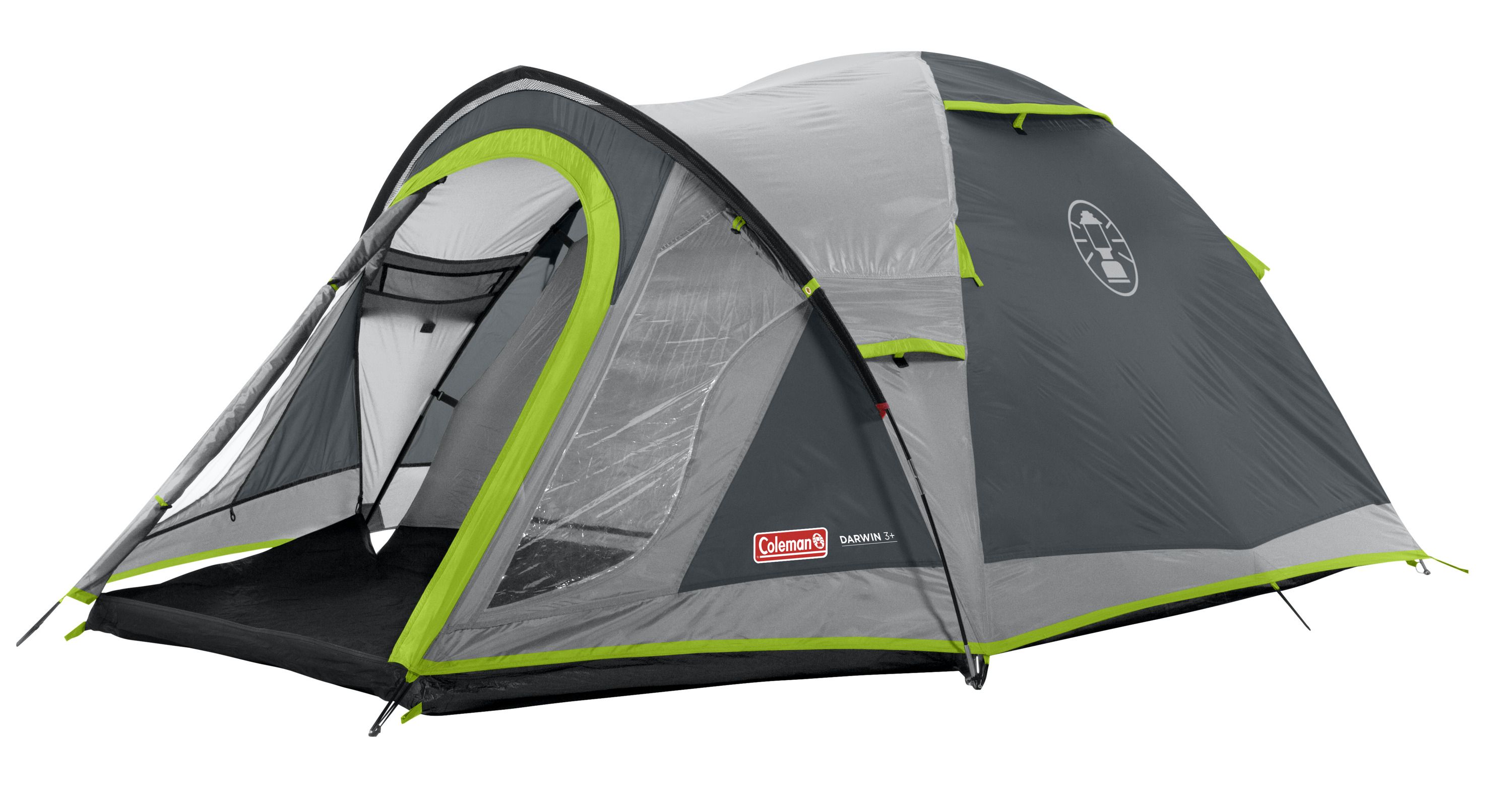 Zweite Chance Coleman Darwin 3 Plus Grey Kuppelzelt