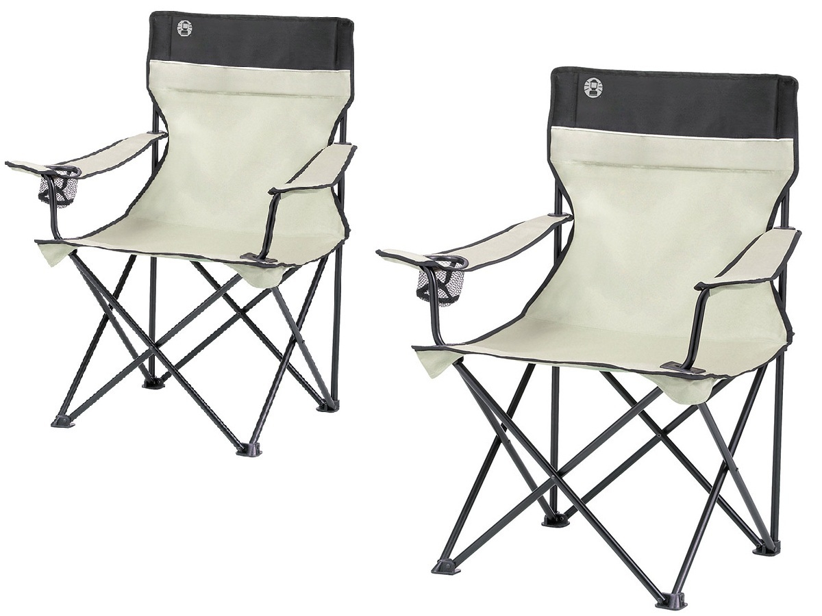 Zweite Chance Satz Coleman Quad Chair Faltstühle