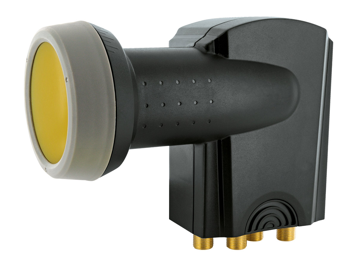 Schwaiger digitales Quattro LNB – Black