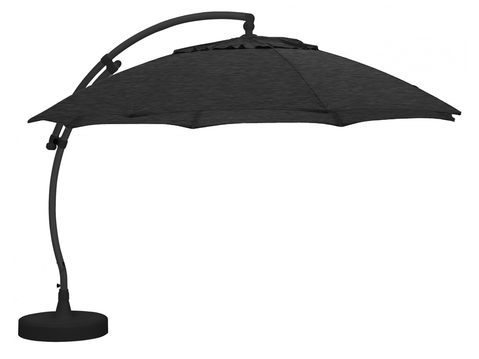 Sun Garden Easy Sun 375 cm Ampelschirm – Anthrazit