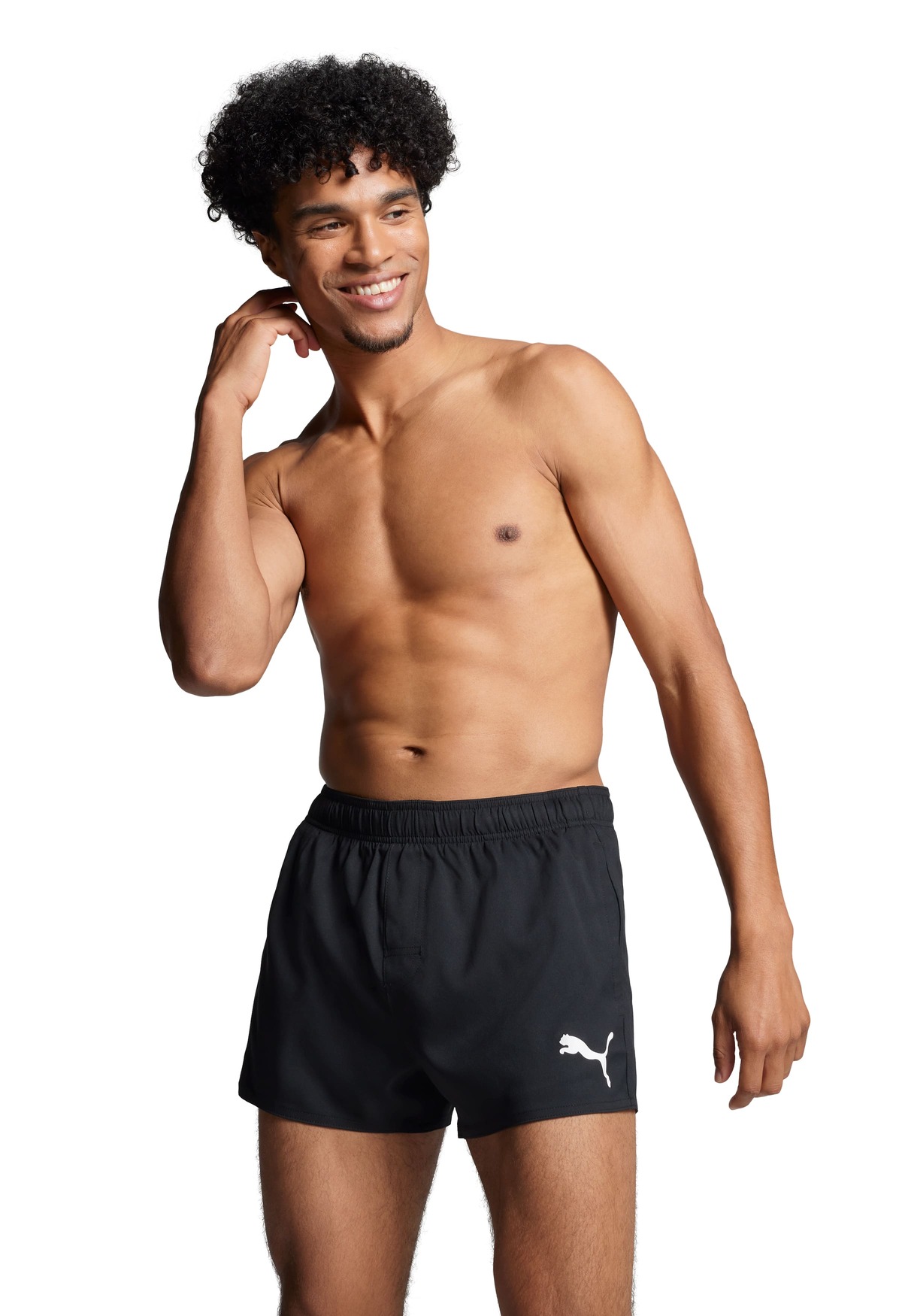 PUMA Black Herren kurze Schwimmhose