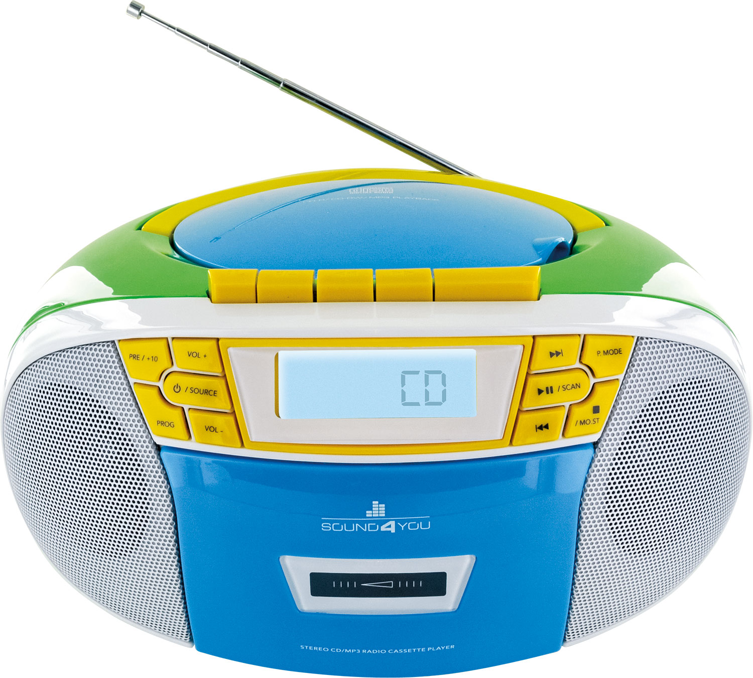 Schwaiger Tragbarer CD-Player – Multi