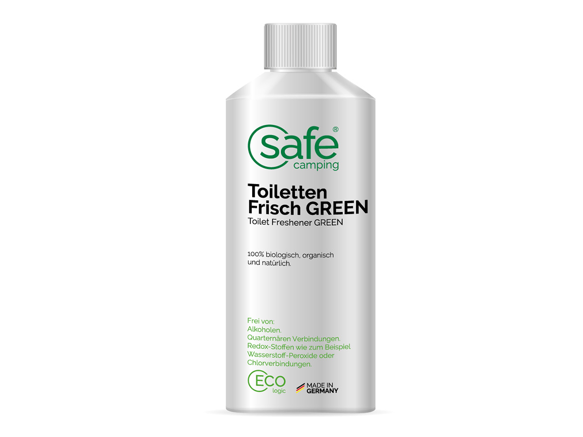 SAFE CAMPING Toiletten-Frisch GREEN – 500mL