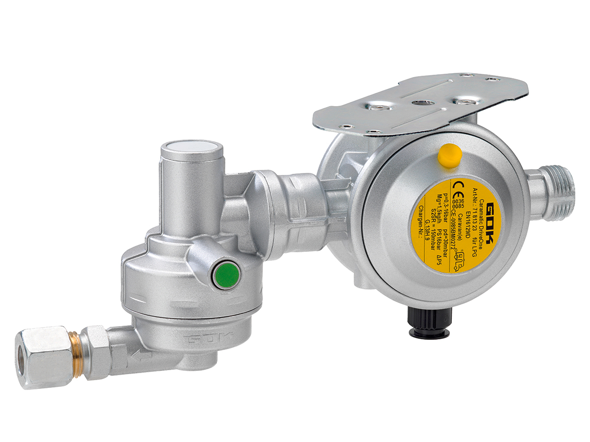 Zweite Chance GOK Caramatic DriveOne CS horizontaler Gasdruckregler
