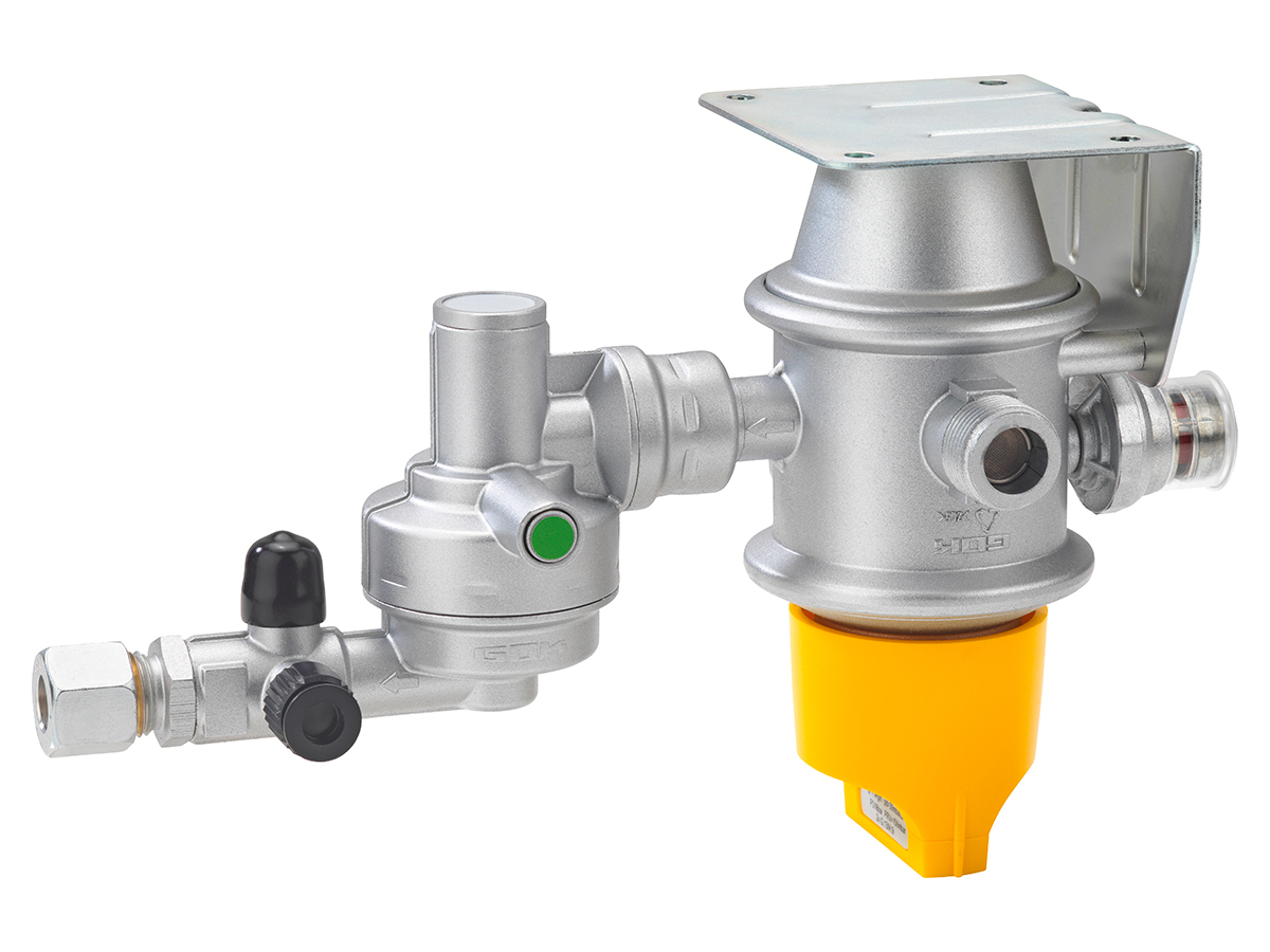 Zweite Chance GOK Caramatic DriveTwo CS horizontaler Gasdruckregler