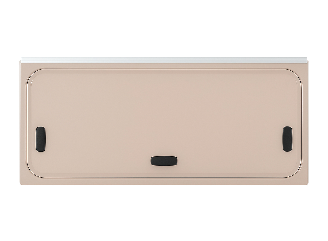 Zweite Chance NRF 1450 x 600 mm getöntes Klappfenster mit Doppelverglasung - bronze