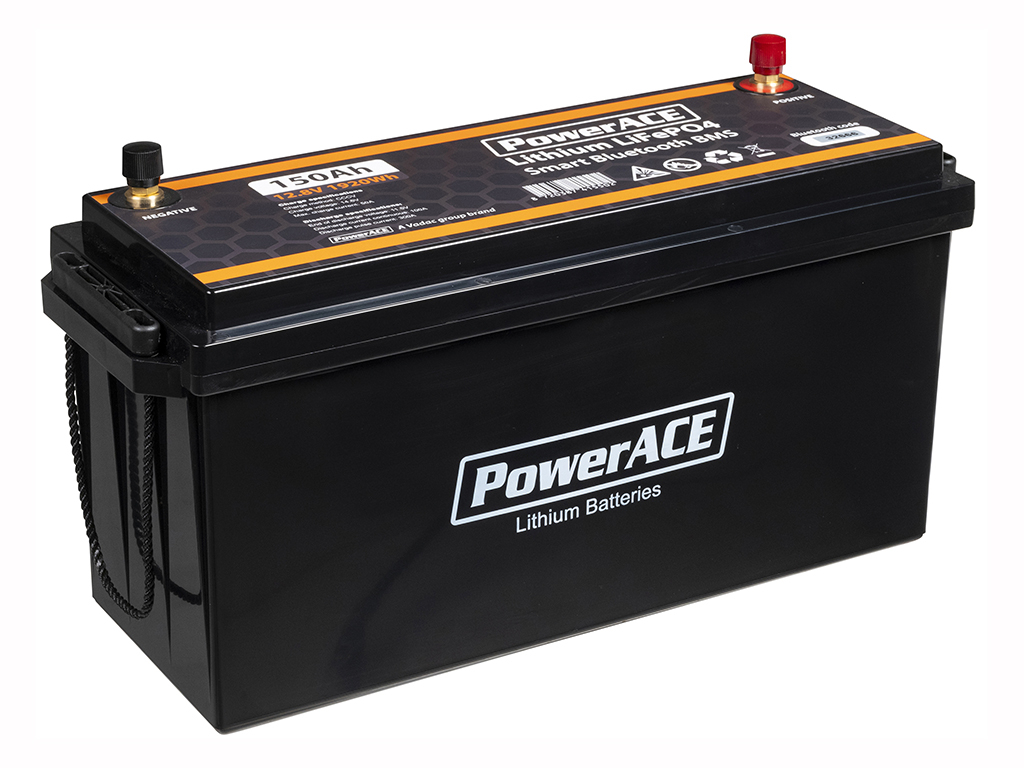 Zweite Chance Powerace Lithium 150 Ah Batterie
