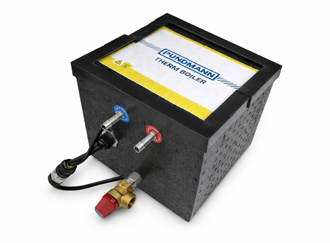 Pundmann 3L 12V 180W druckfeste Boiler