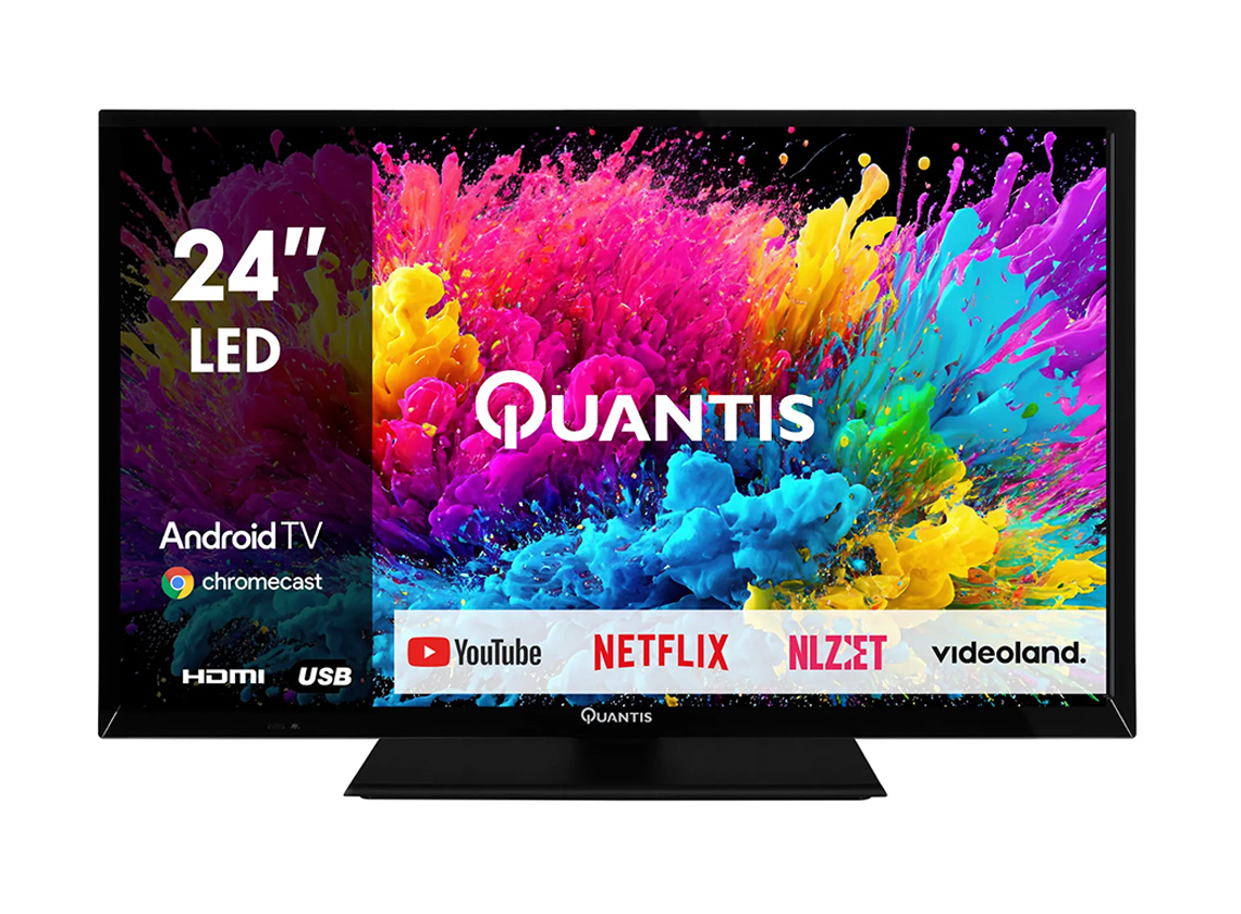 Quantis 230V LED Android Smart-TV – 24"