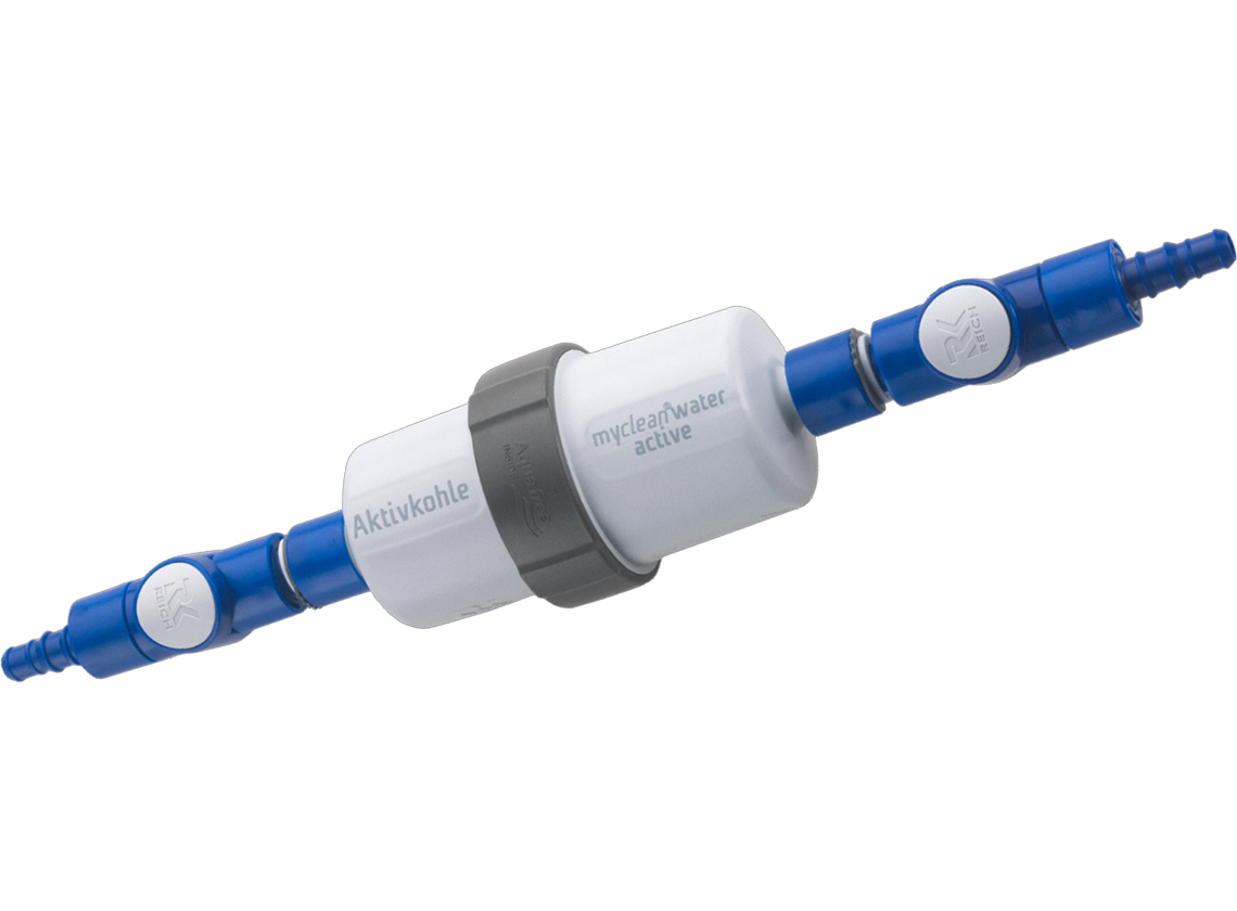 Reich myclean Active Wasserfilter für sauberes Trinkwasser – gerade