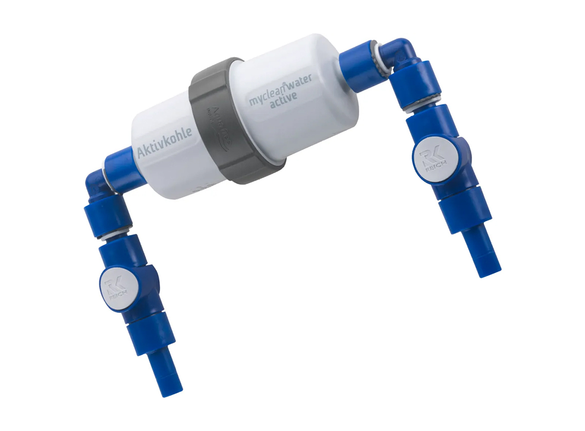 Reich myclean Active Wasserfilter für sauberes Trinkwasser – rechtwinklig