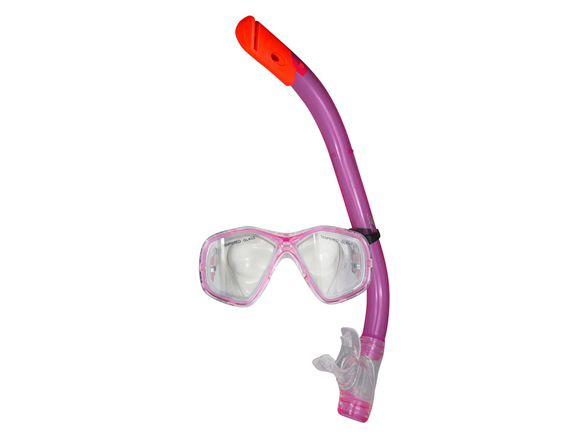 Rucanor Bergen III Junior Schnorchel-Ausrüstung – Pink