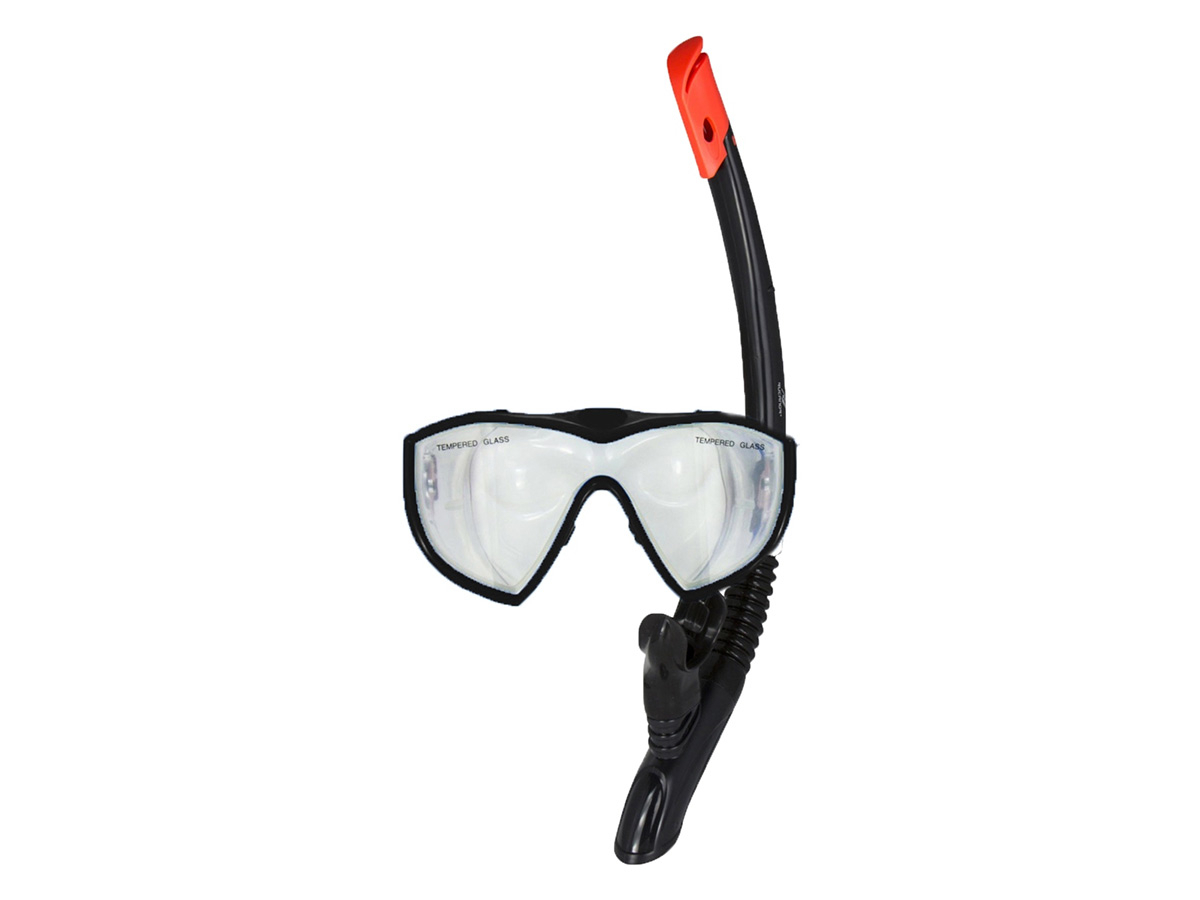 Rucanor Egmond III Senior Schnorchelset – Black