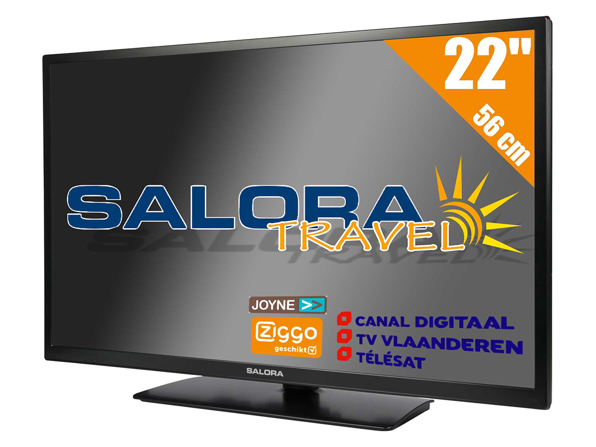 Salora LED-TV mit eingebautem Triple-Tuner – 22 Inch