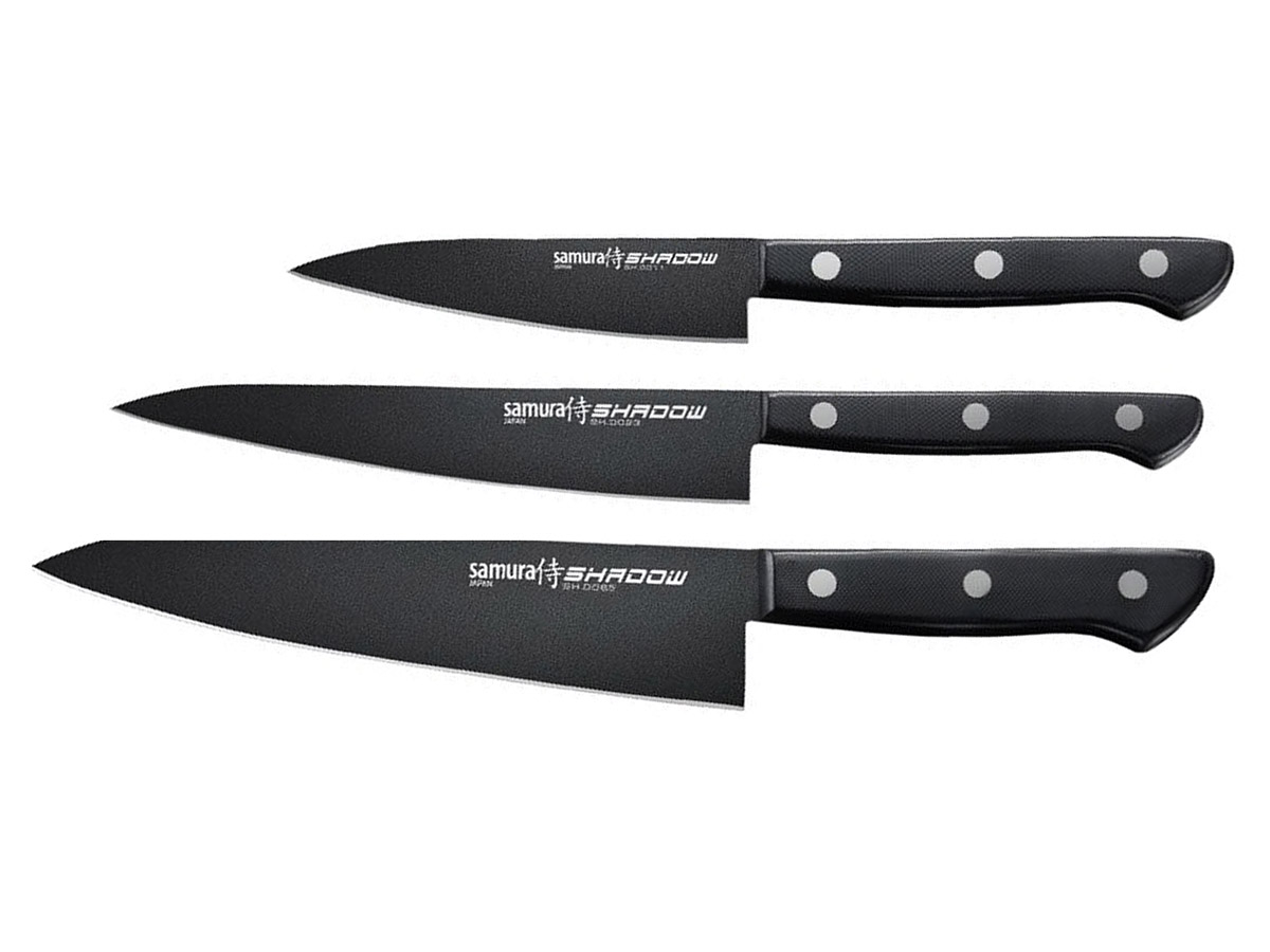 Samura Shadow 3-teiliges Messerset