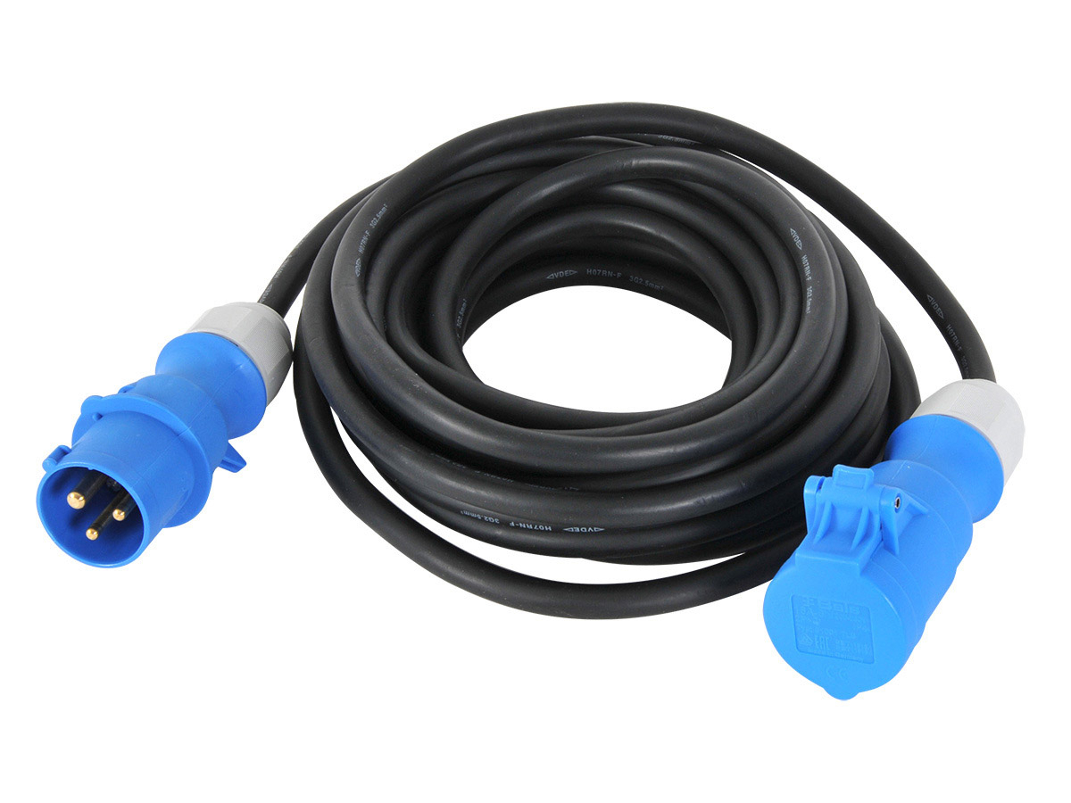 Schwabe 2,5 mm² CEE-Verlängerungskabel – 10 Meter